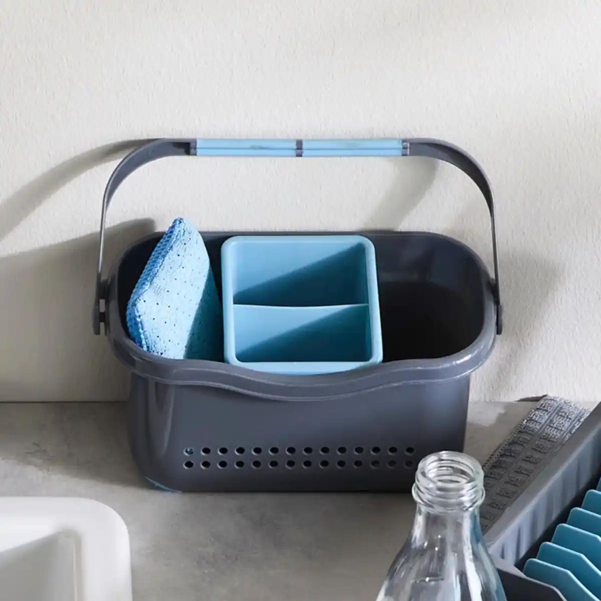 Bild 4 von Spülbecken-Organizer mit Antirutschfüßen, ca. 22,5x11,5x12,5 cm