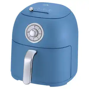 AMBIANO Retro Heißluftfritteuse 4,5 L, blau