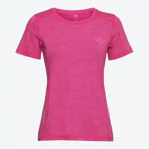 Damen-Funktions-T-Shirt mit Space-Dye-Design