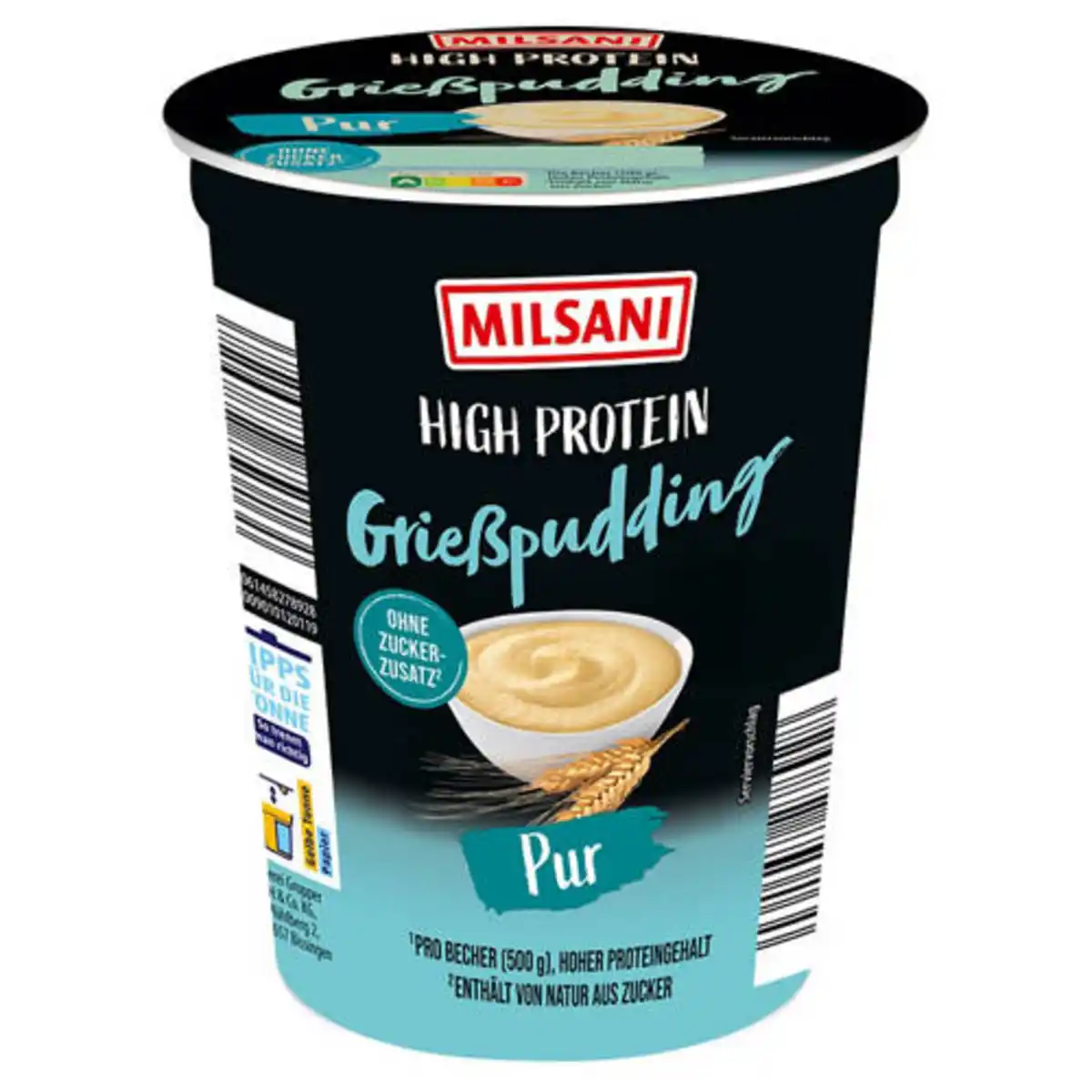 Bild 1 von MILSANI High Protein Grießpudding 500 g, Classic