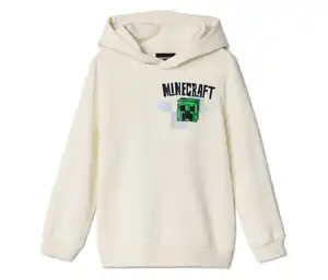 MINECRAFT Kinder-Hoodie mit angerauter Innenseite
