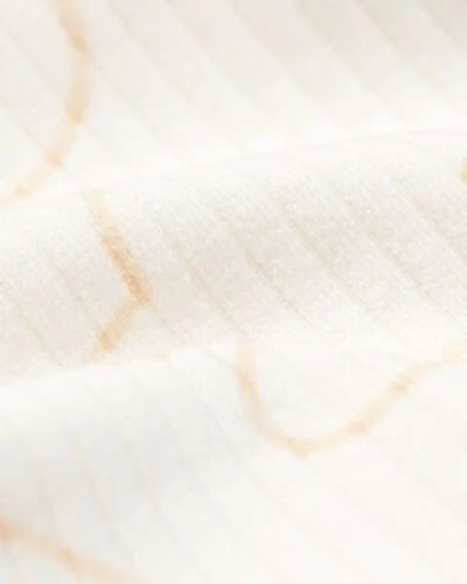 Bild 3 von Miffy mitwachsender Baby-Strampler LENZING™ ECOVERO™, gerippt eierschalenfarben