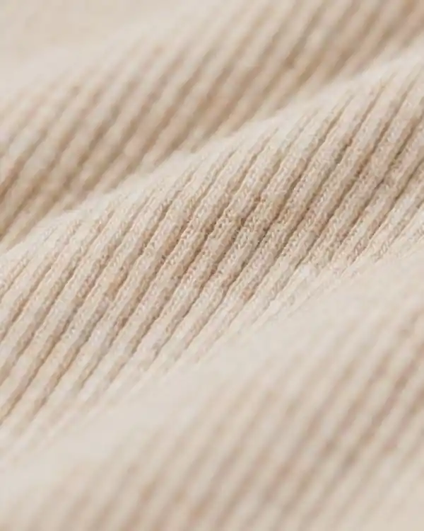 Bild 4 von Newborn-Wickelstrampler zum Mitwachsen, LENZING™ ECOVERO™, gerippt sandfarben