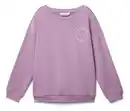 Bild 1 von Kinder-Sweatshirt mit angerauter Innenseite, lavendel