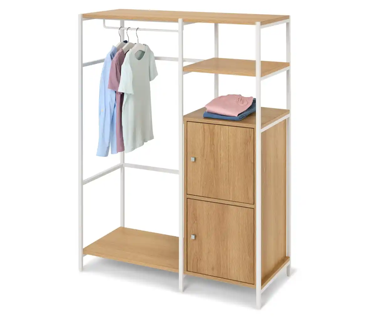 Bild 1 von Kindergarderobe »GRADE« mit Türen und Kleiderstange