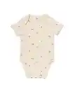 Bild 1 von Mitwachsender Baby-Strampler mit Tieren eierschalenfarben