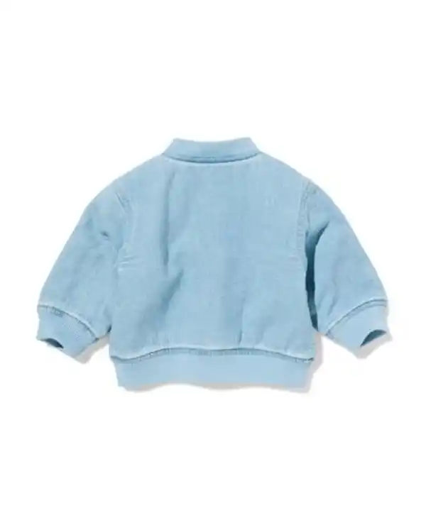 Bild 2 von Baby-Bomberjacke, gerippt jeansfarben