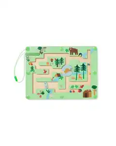 Magnetisches Labyrinth 30 × 1,5 × 22 cm, Holz