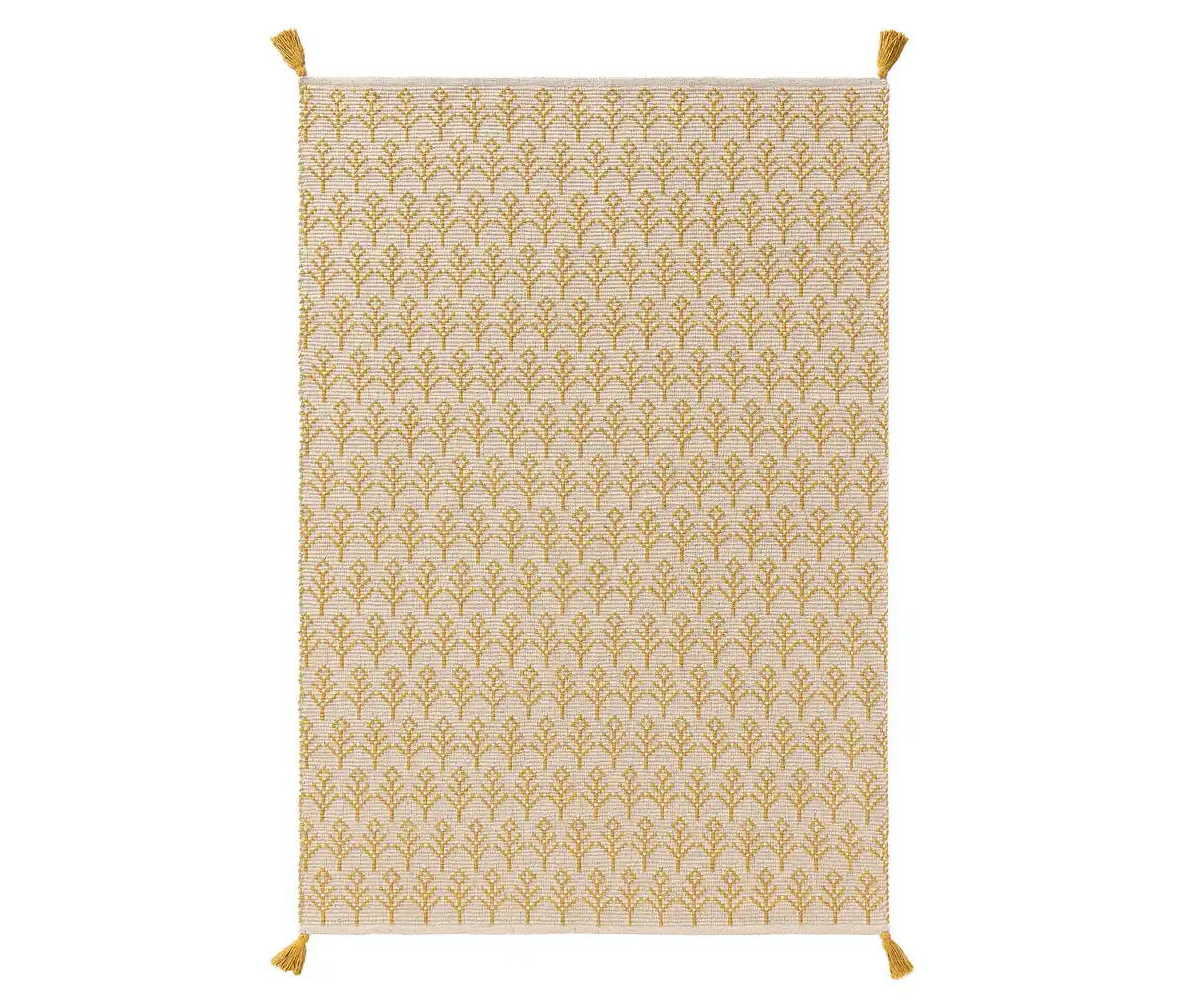 Bild 1 von benuta Waschbarer Kinderteppich »Elli«, gelb