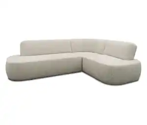 DOMO Sofa 200 029, beige-braun meliert, rechtsbündig