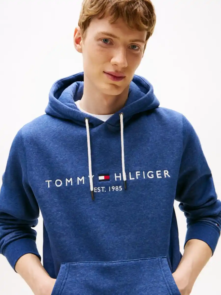 Bild 1 von Tommy Hilfiger Kapuzensweatshirt TOMMY LOGO unifarben, casual, regular fit, Baumwollmix, Kapuze