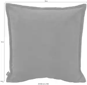 H.O.C.K. Dekokissen Bizantina, Kissenhülle mit Füllung, 1 Stück, mit umlaufender Biese