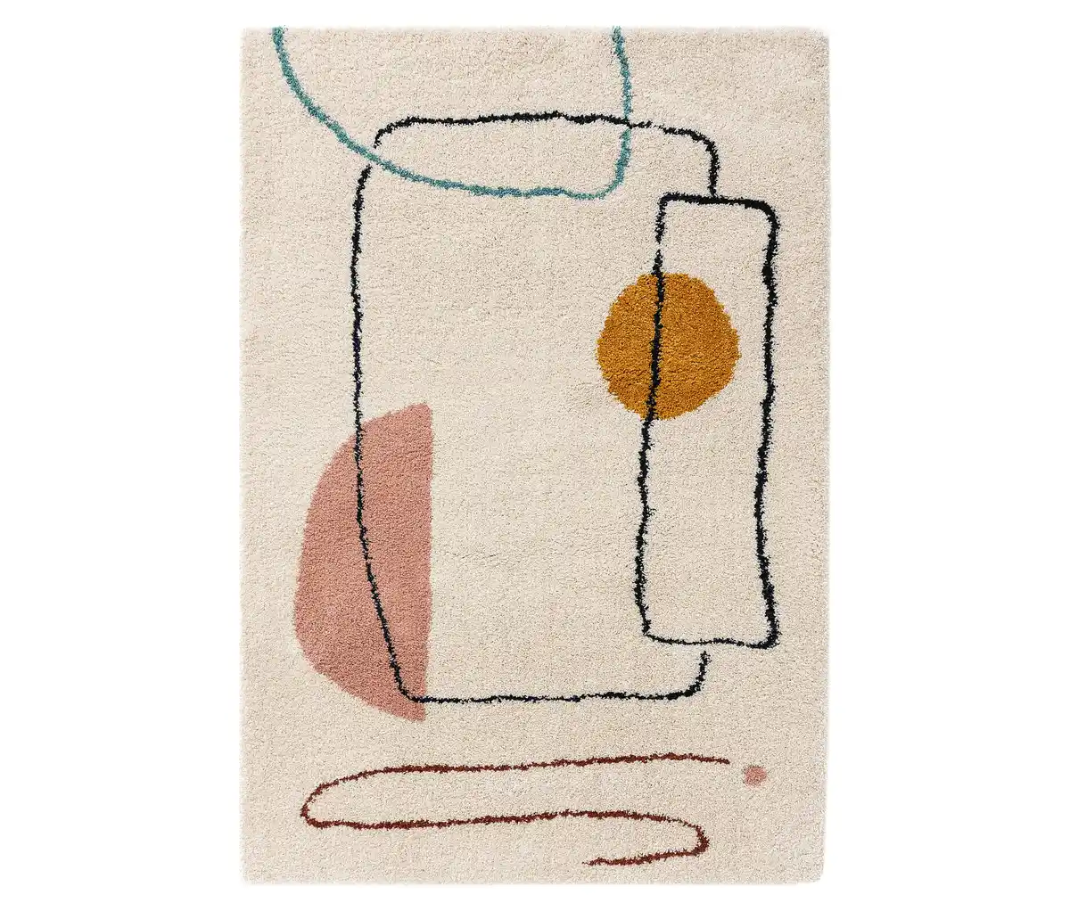 Bild 1 von benuta Hochflorteppich »Louise«, 140 x 200 cm