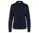 Bild 1 von Blusenshirt mit Knopfleiste, dunkelblau