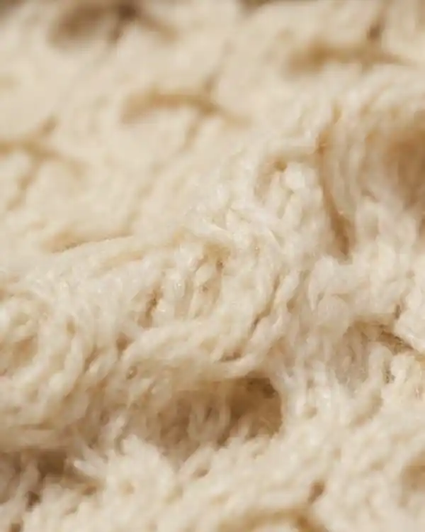 Bild 3 von Damen-Strickjacke Viola mit Struktur eierschalenfarben