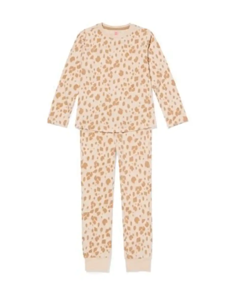Bild 1 von Kinderpyjama Leopard beige