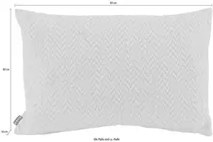 H.O.C.K. Dekokissen Zircono, mit Ethnomuster, Kissenhülle mit Füllung, 1 Stück