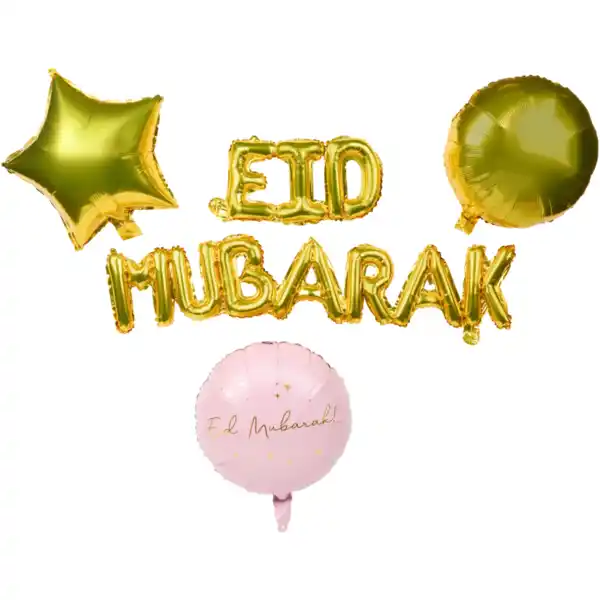 Bild 2 von Eid Mubarak Folienballonset