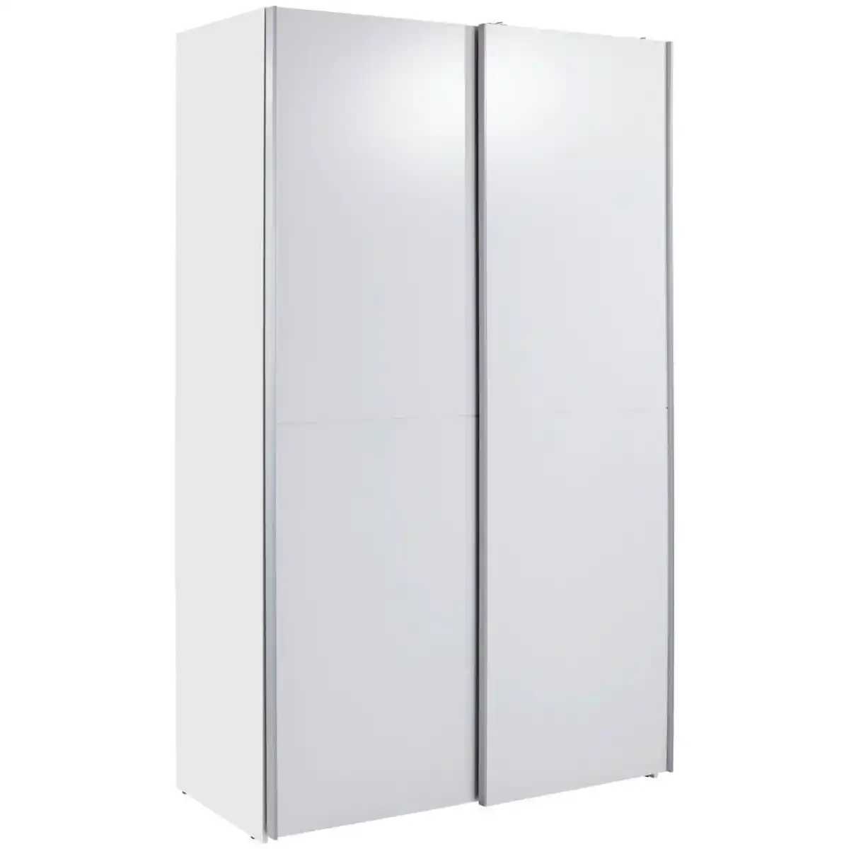 Bild 1 von P & B Schwebetürenschrank, Weiß, Holzwerkstoff, 6 Fächer, 125x195.5x38 cm, Blauer Engel, BQ - Bündnis für Qualität, Made in Germany, Schlafzimmer, Kleiderschränke, Schwebetürenschränke