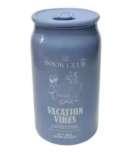 Duftkerze Getränkedose, hellblau