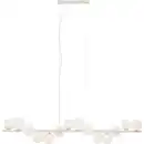 Bild 1 von Kare-Design Hängeleuchte, Weiß, Metall, Glas, 150x130x29 cm, Lampen & Leuchten, Innenbeleuchtung, Hängelampen, Pendelleuchten