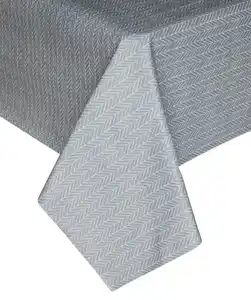 Wachstuchtischdecke, blau