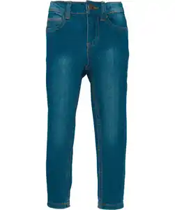 Weitenverstellbare Jeans, jeansblau
