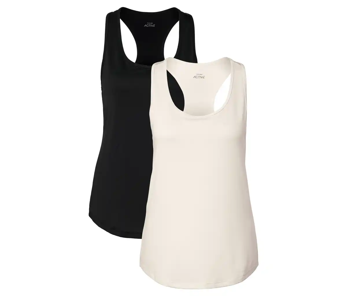 Bild 1 von 2 Funktionstops, schwarz und weiß