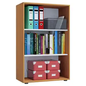 Mid.you Aktenregal, Buche, Holzwerkstoff, 2 Fächer, 70x105x37 cm, Arbeitszimmer, Büroregale, Aktenregale