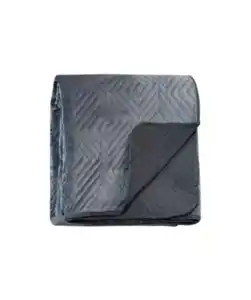 Samt-Tagesdecke, anthrazit