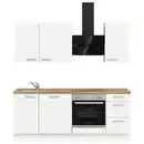 Bild 1 von Nobilia Küchenleerblock Touch, Weiß, Eiche, Metall, nur wie online abgebildet bestellbar, 210 cm, Blauer Engel, Pefc, Goldenes M, Made in Germany, DGM-Klimapakt, seitenverkehrt erhältlich, vormont