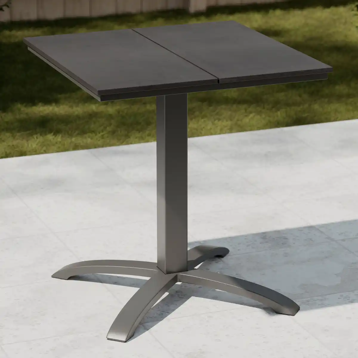 Bild 1 von Gartentisch Florian 1 Schwarz 66x66x72cm, Schwarz