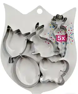 Ausstechförmchen Ostern, silber