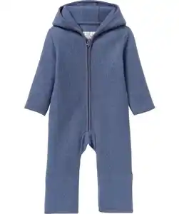 Overall aus Merinowolle, blau