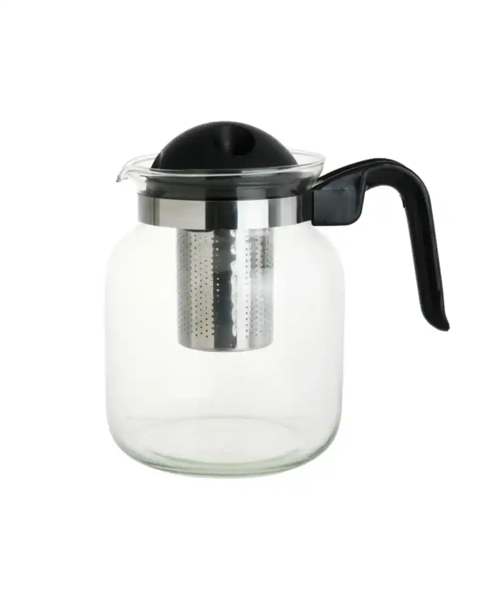 Bild 1 von Teekanne aus Glas, schwarz