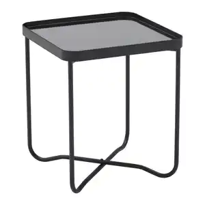 Beistelltisch Nobile Schwarz, Schwarz