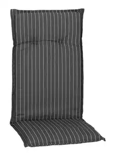 Hochlehner Auflagen Belm 4er-Set ca. 118x50cm Grau/Weiß, Grau, Weiß