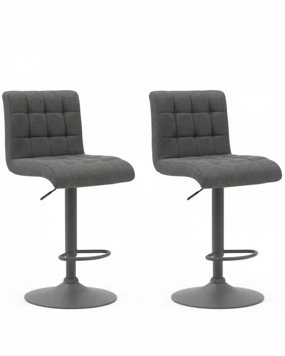 Bild 1 von BARHOCKER-SET ERIKA H 2ER-SET, Anthrazit