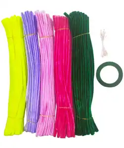 Pfeifenreiniger in verschiedenen Farben, bunt