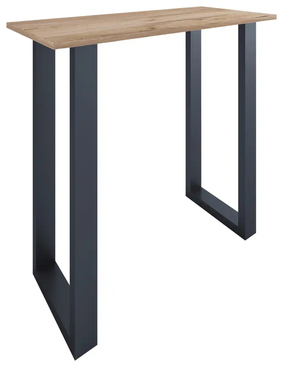 Bild 1 von Bartisch XONA Honig/Schwarz ca.110x102x50cm, Schwarz, Honig