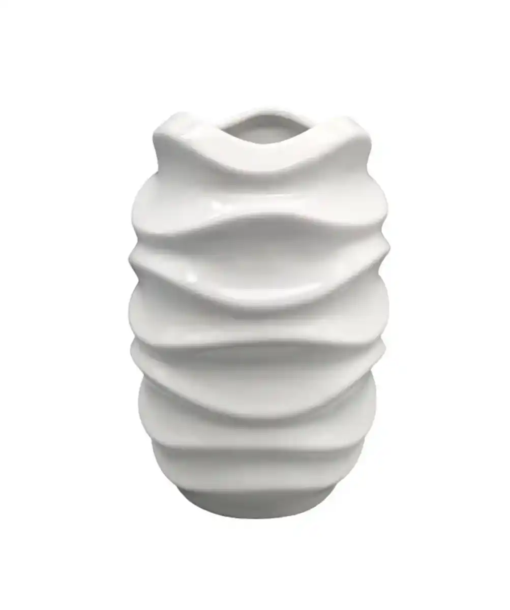 Bild 1 von Keramikvase, weiß