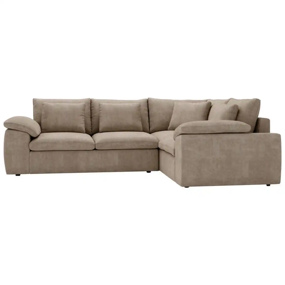 Bild 1 von Livetastic Ecksofa, Beige, Textil, 5-Sitzer, Füllung: Schaumstoff, L-Form, 289x216 cm, Rücken echt, Wohnzimmer, Sofas & Couches, Wohnlandschaften, Ecksofas