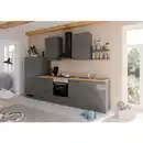 Bild 1 von Impuls Küchenleerblock IP 4050, Graphit, Metall, 5 Schublade(n) Schubladen, nur wie online abgebildet bestellbar, 330 cm, Pefc, Goldenes M, Made in Germany, seitenverkehrt erhältlich, höhenverstel