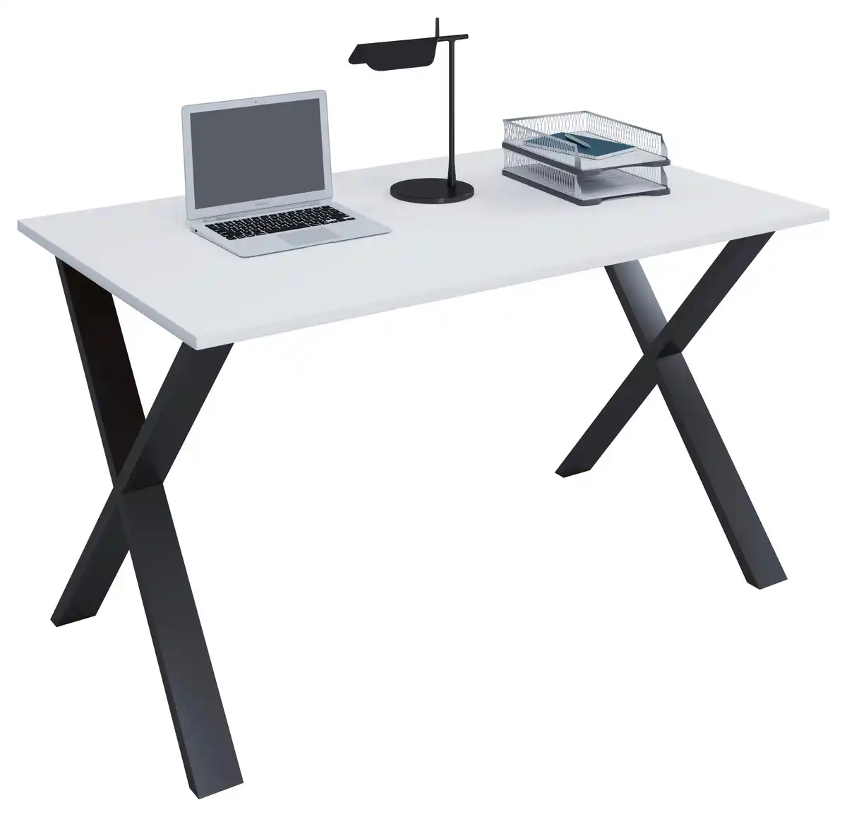 Bild 1 von Schreibtisch Lona Schwarz/Weiß, Schwarz, Weiß