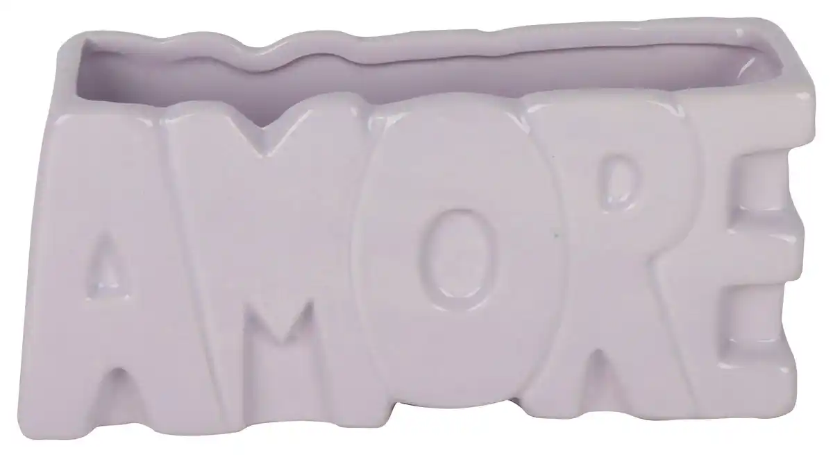 Bild 1 von Vase Amore Flieder ca. 22x11x6cm, Flieder