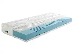 f.a.n. 7-Zonen-Kaltschaum-Matratze mit Noppenschaumauflage (Härtegrad II, 90 X 200 CM)