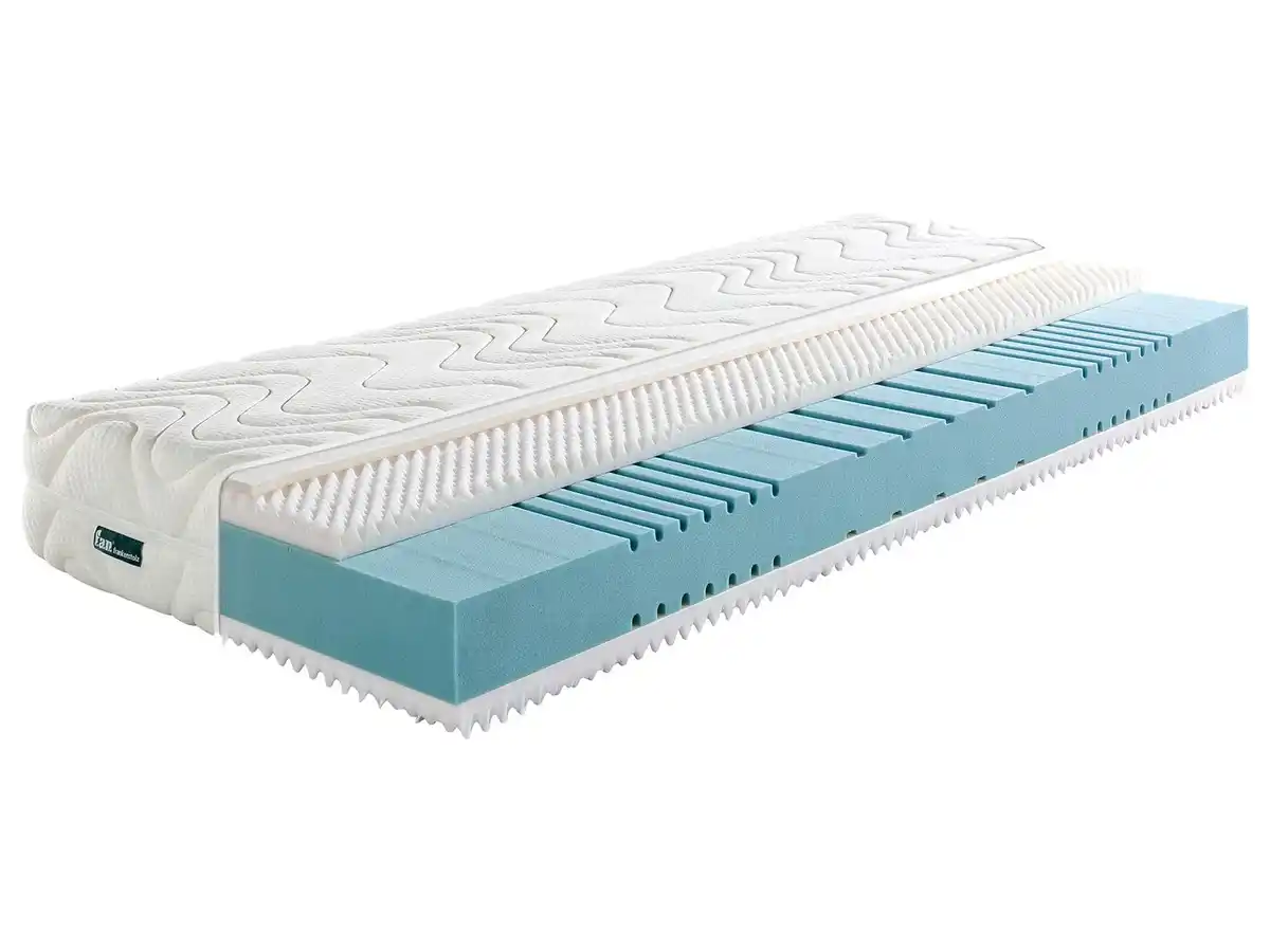 Bild 1 von f.a.n. 7-Zonen-Kaltschaum-Matratze mit Noppenschaumauflage (Härtegrad II, 90 X 200 CM)