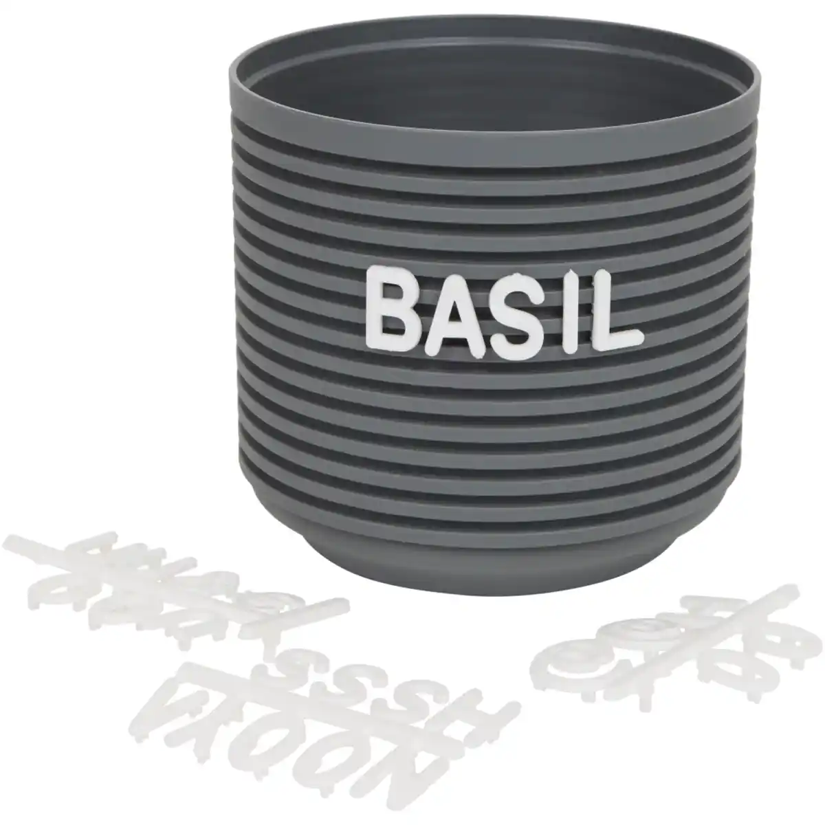 Bild 1 von Blumentopf mit Buchstaben zum Beschriften