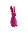 Bild 1 von Beflockter Deko-Hase, pink