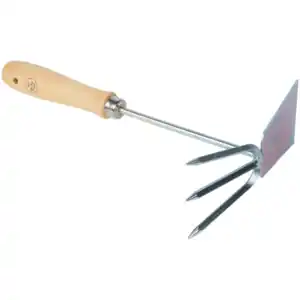 Garden Touch Handharke mit drei Zinken
